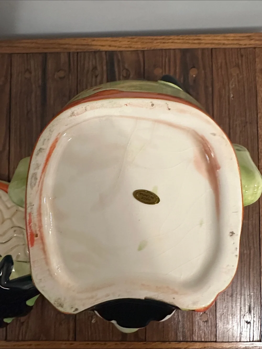 Zombie head cookie jar/candy container
